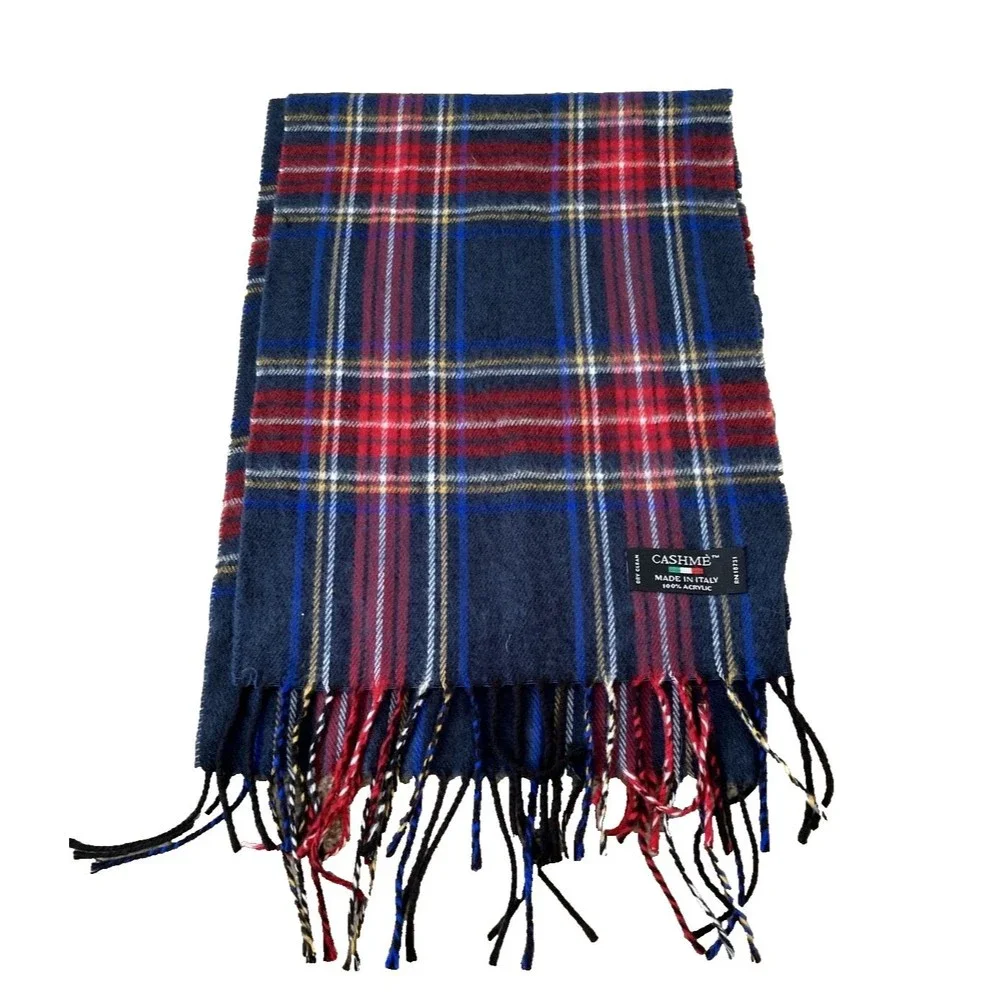 Cashme Plaid Scarf 60